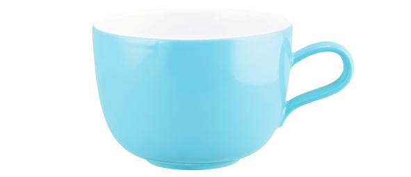 Šálek na bílou kávu 0,38 ltr. LIBERTY Pure Colors lagoon blue, Seltmann Weiden