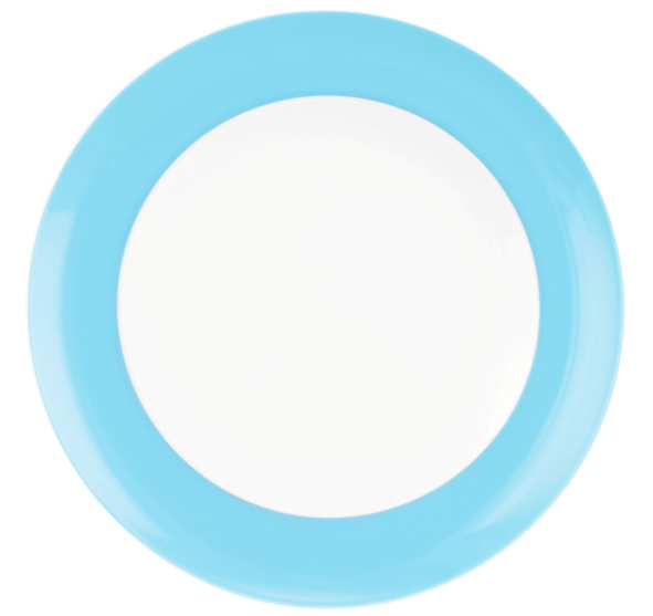 Mělký talíř 27 cm LIBERTY Pure Colors lagoon blue, Seltmann Weiden
