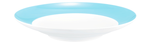 Hluboký talíř 23,5 cm LIBERTY Pure Colors lagoon blue, Seltmann Weiden