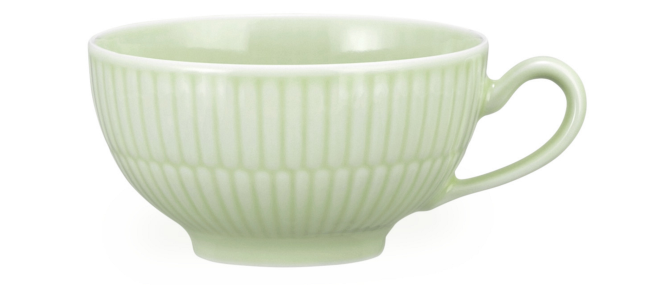 Čajový šálek 0.22 ltr. AMINA SELADON UNI, zelená, Seltmann Weiden