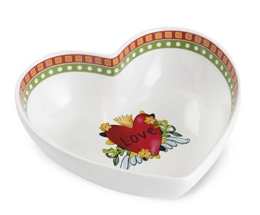 EGAN Love Red Malá miska 17×5