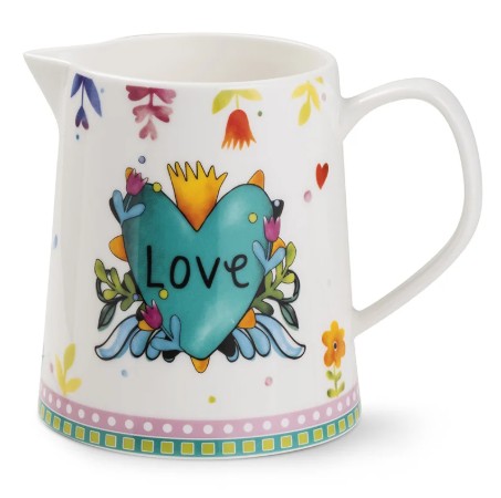 EGAN Love Turquoise Džbánek na Mléko 530 ml