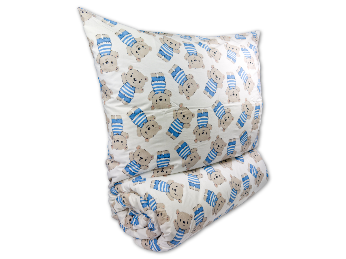 Bavlněné dětské povlečení 140x200, 70x90cm Medvídek