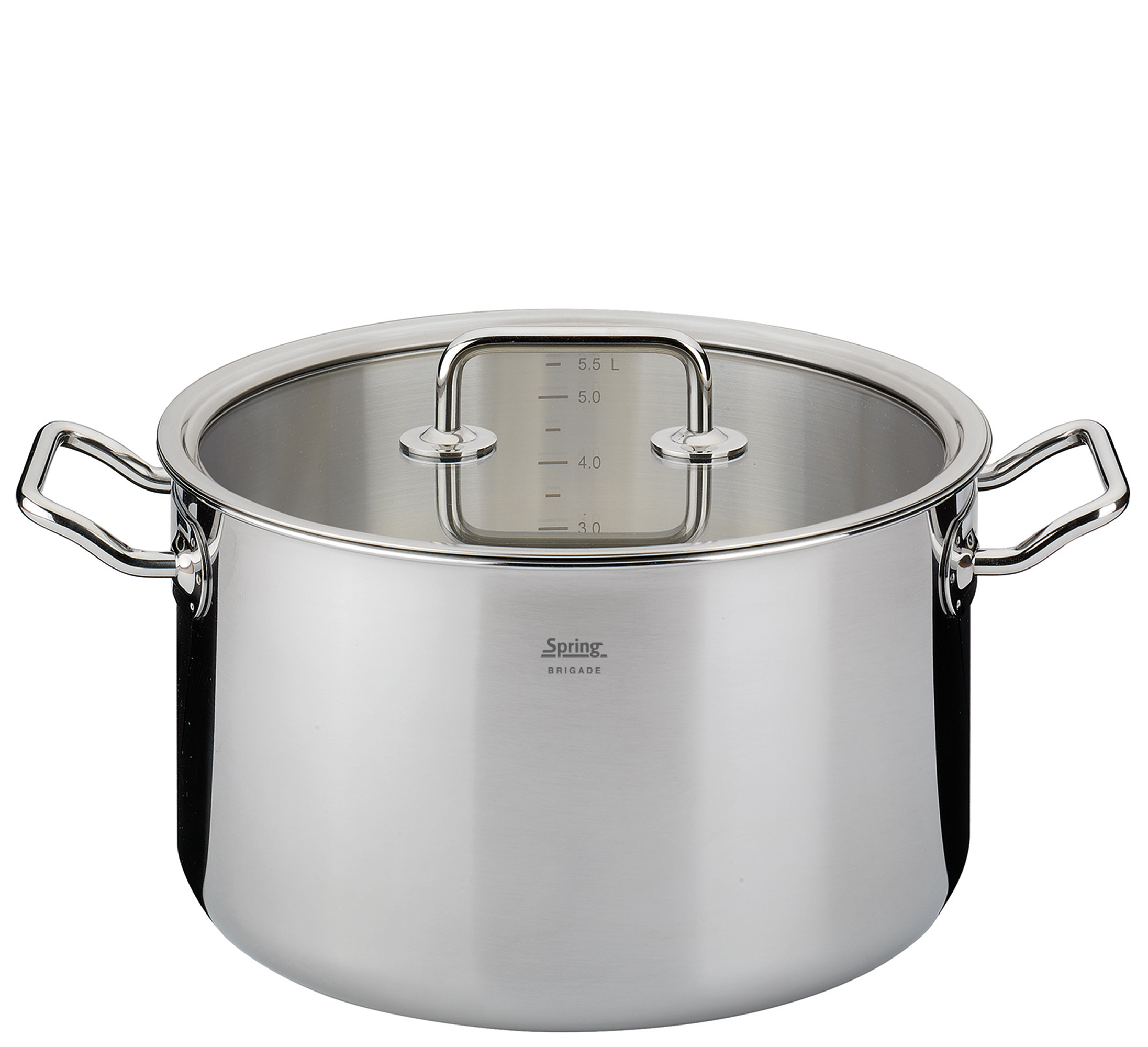 Hrnec se skleněnou poklicí BRIGADE BASIC 24 cm, Spring