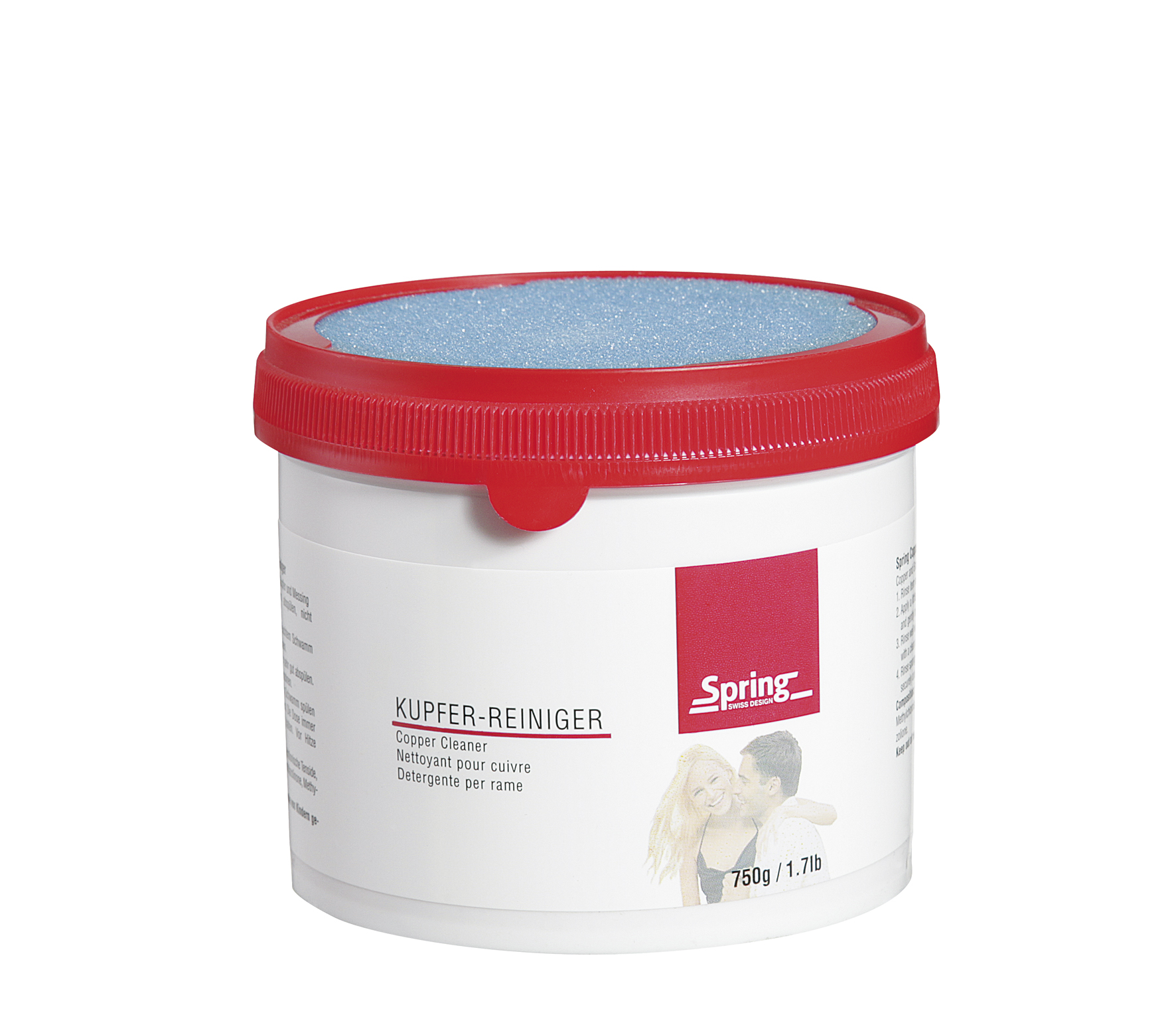 Čistič mědi 750 g, Spring