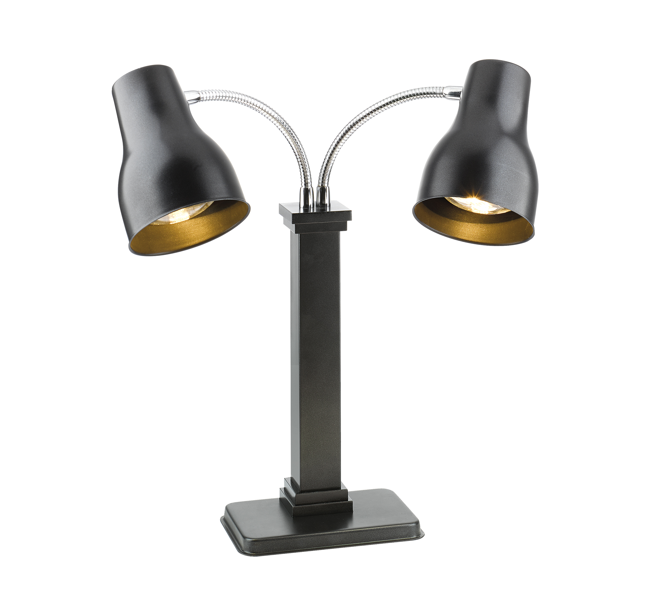 Nahřívací lampa RONDO DUO ČERNÁ, Spring