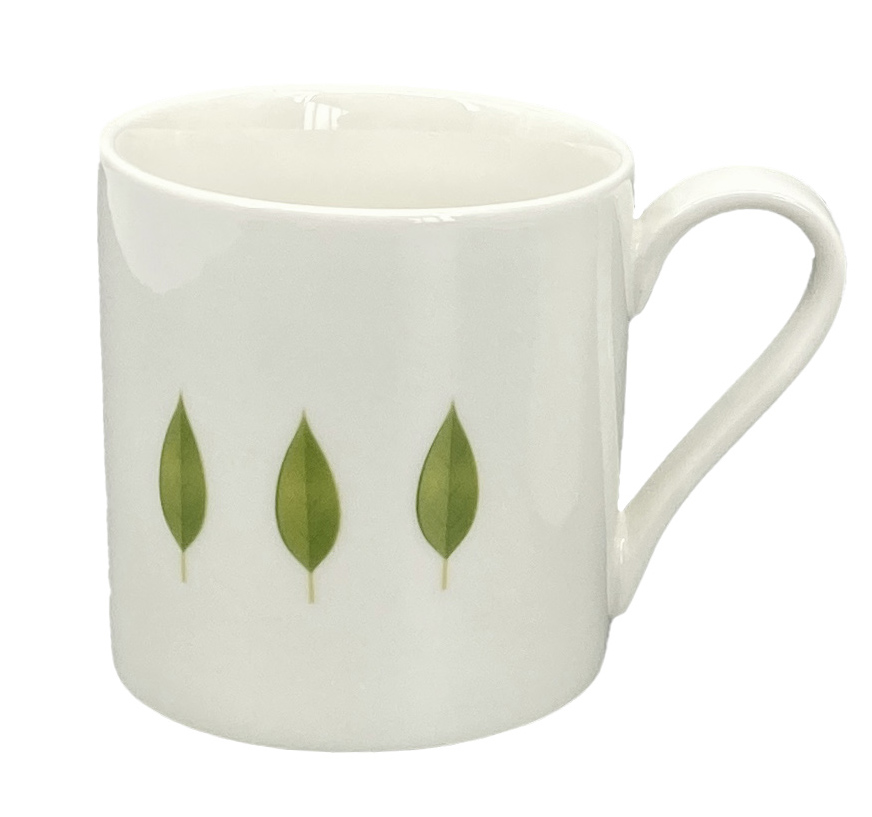 by inspire Hrnek Leaf, 350ml, rovné lístky