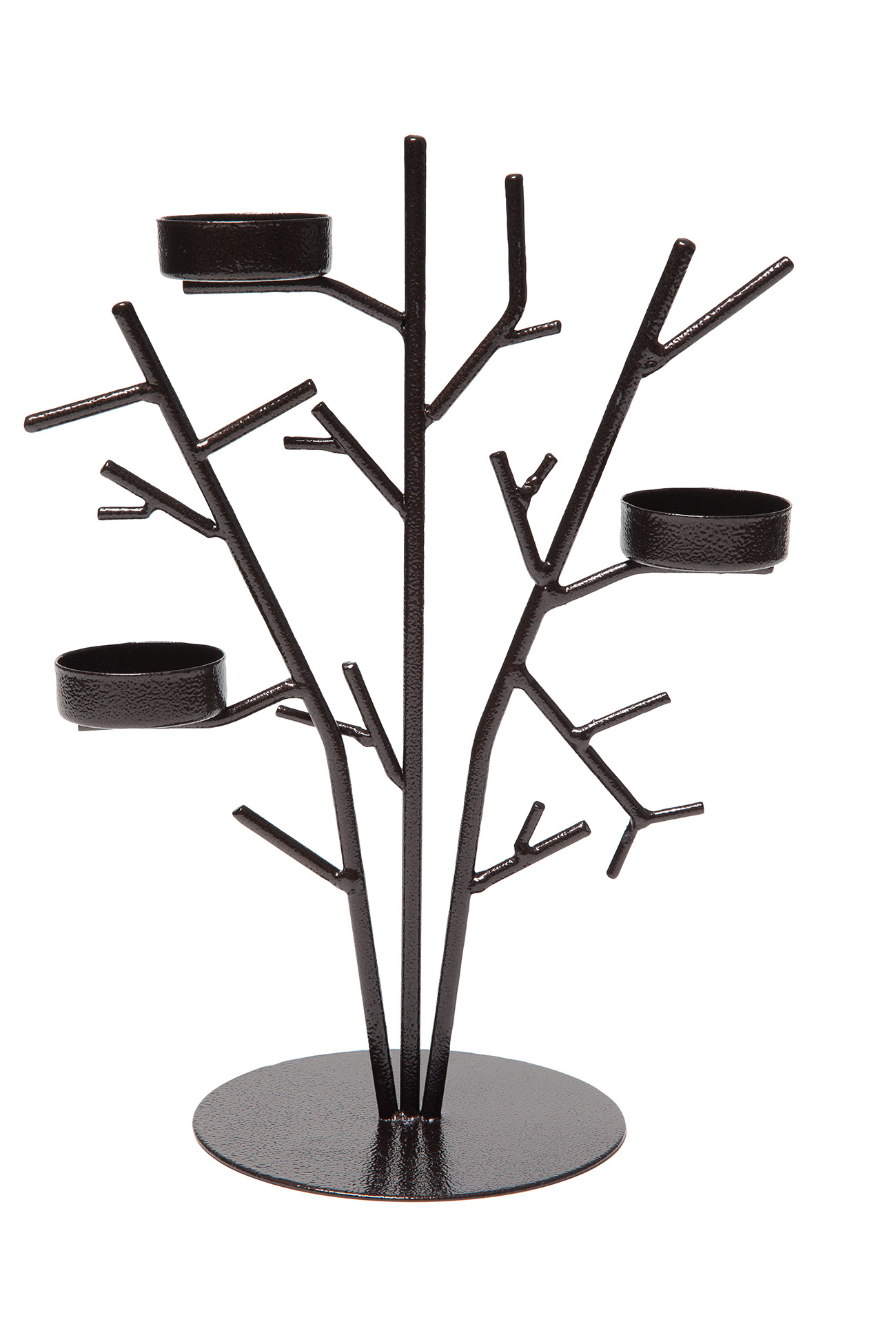 by inspire Kovový svícen, černohnědá