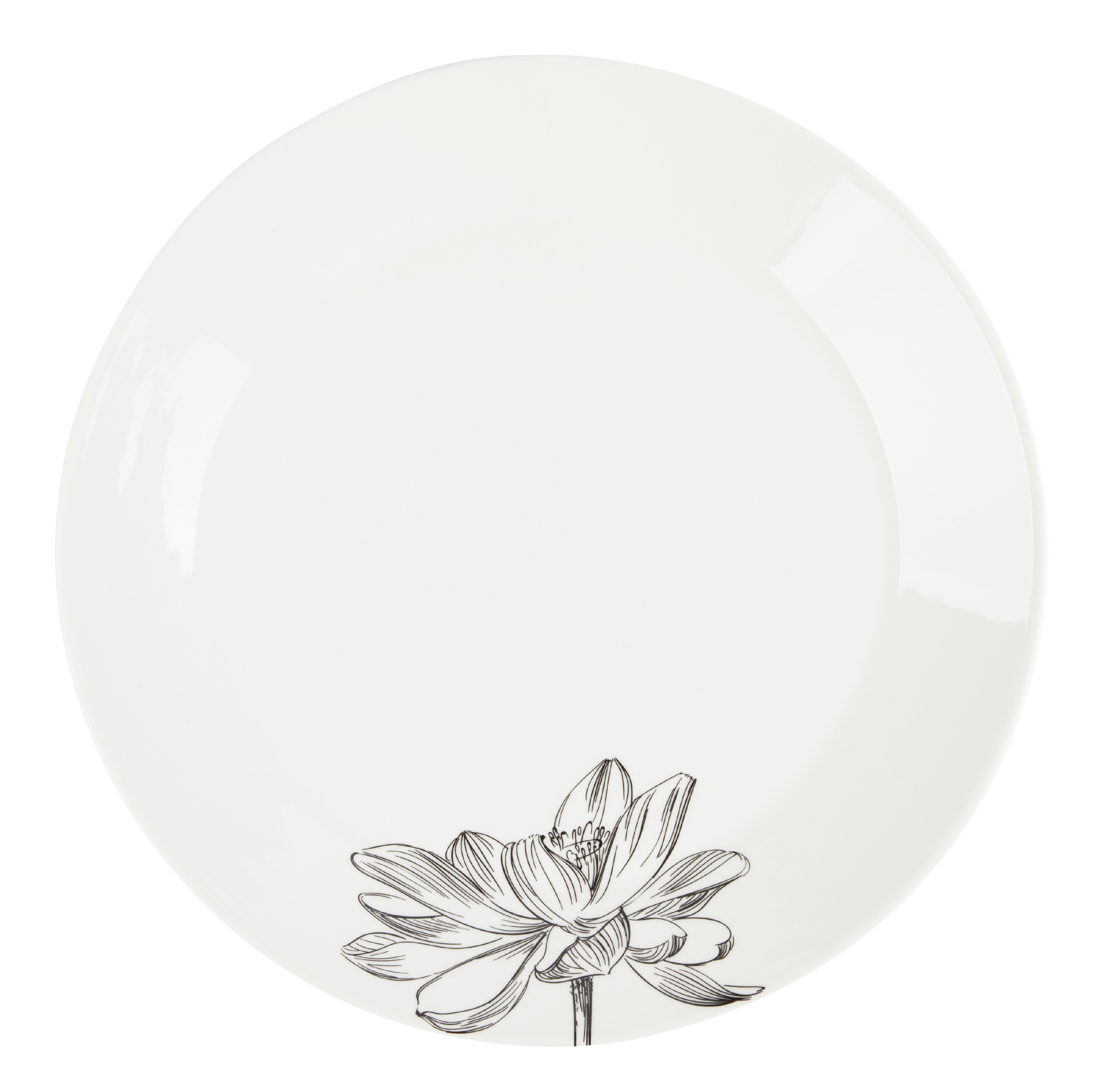 by inspire Mělký talíř Fleur 26,5cm