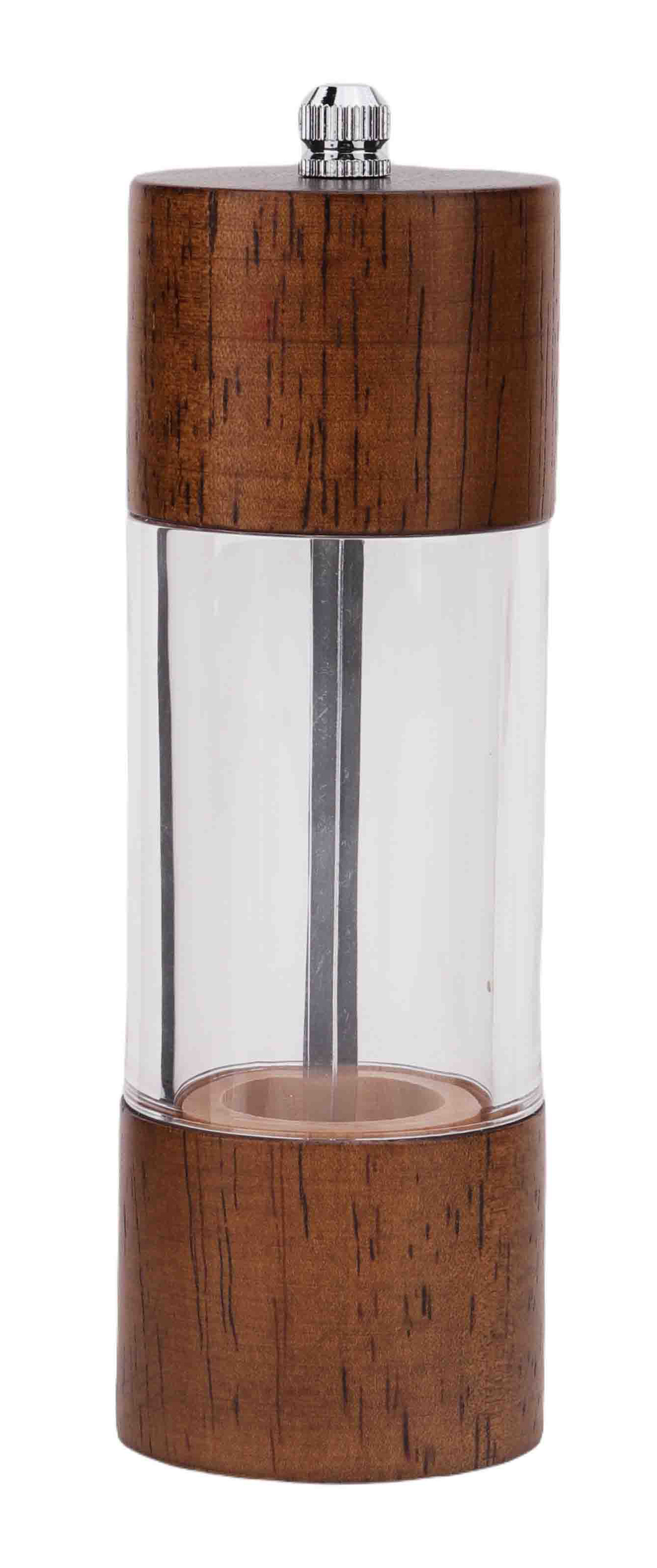 by inspire Mlýnek na pepř nebo sůl 5x15cm, akáciové dřevo, malý