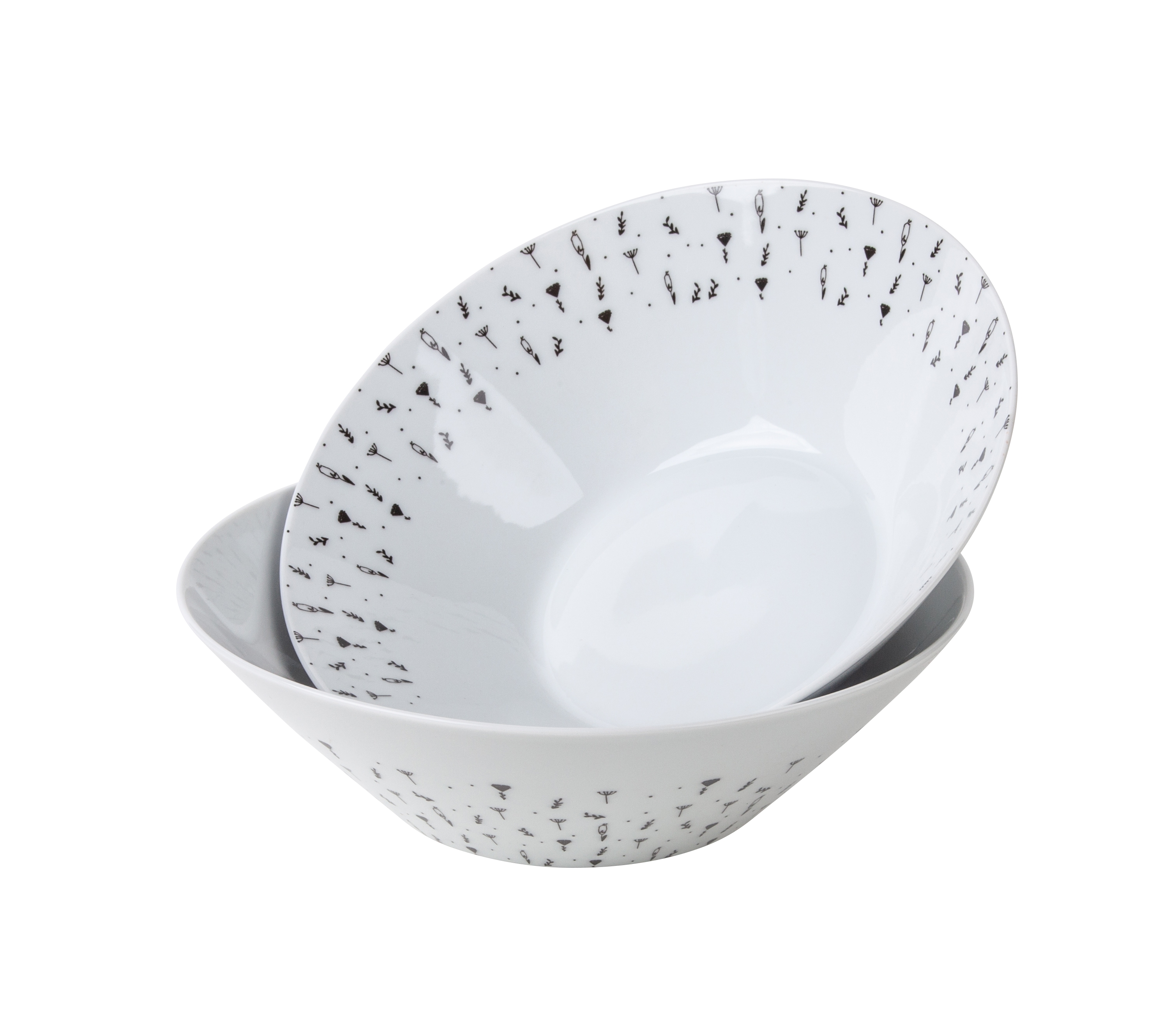 by inspire Set 2ks mísa 24cm Herbs