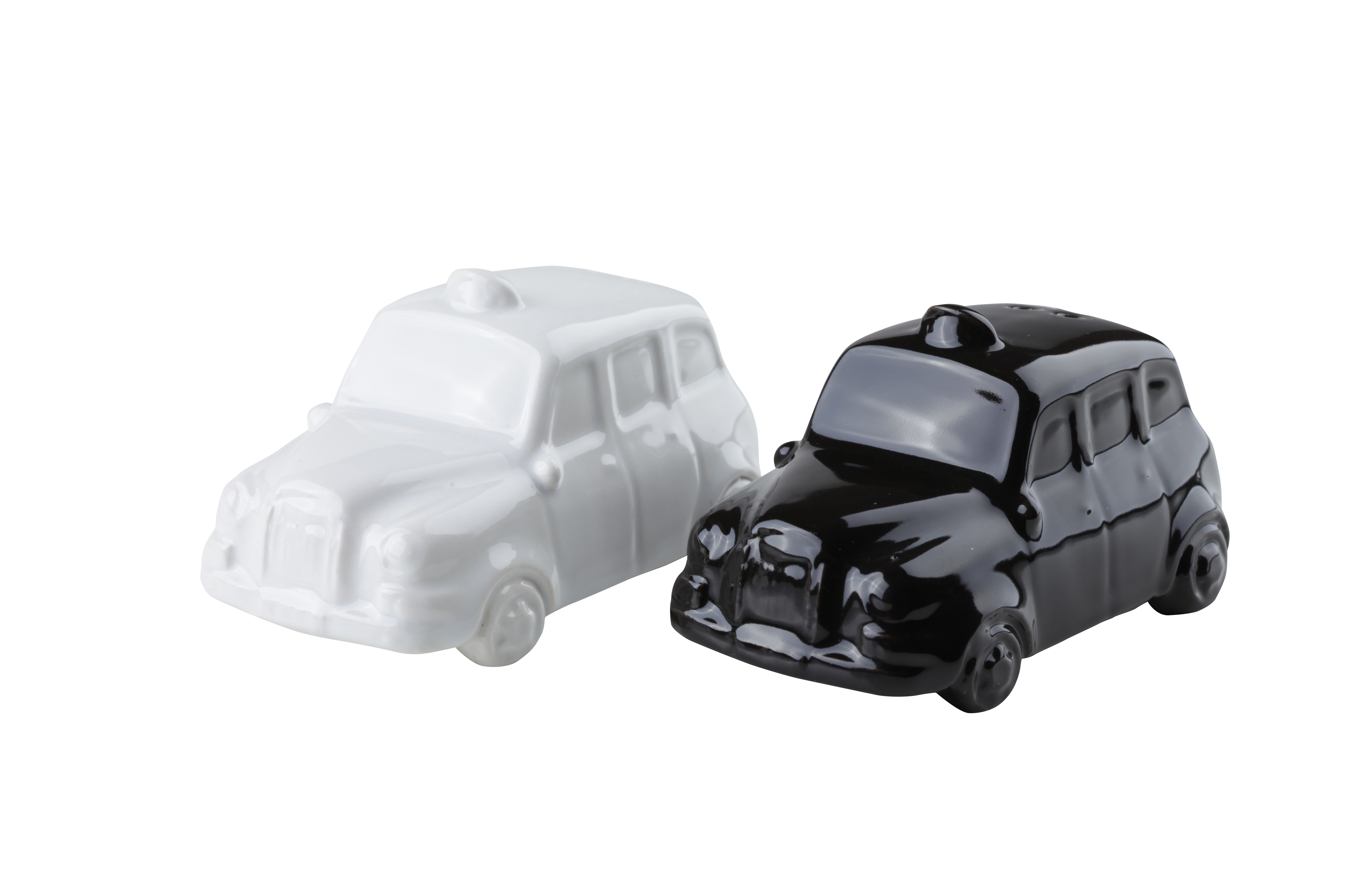 by inspire Sůl/pepř 'auta', bílá/černá