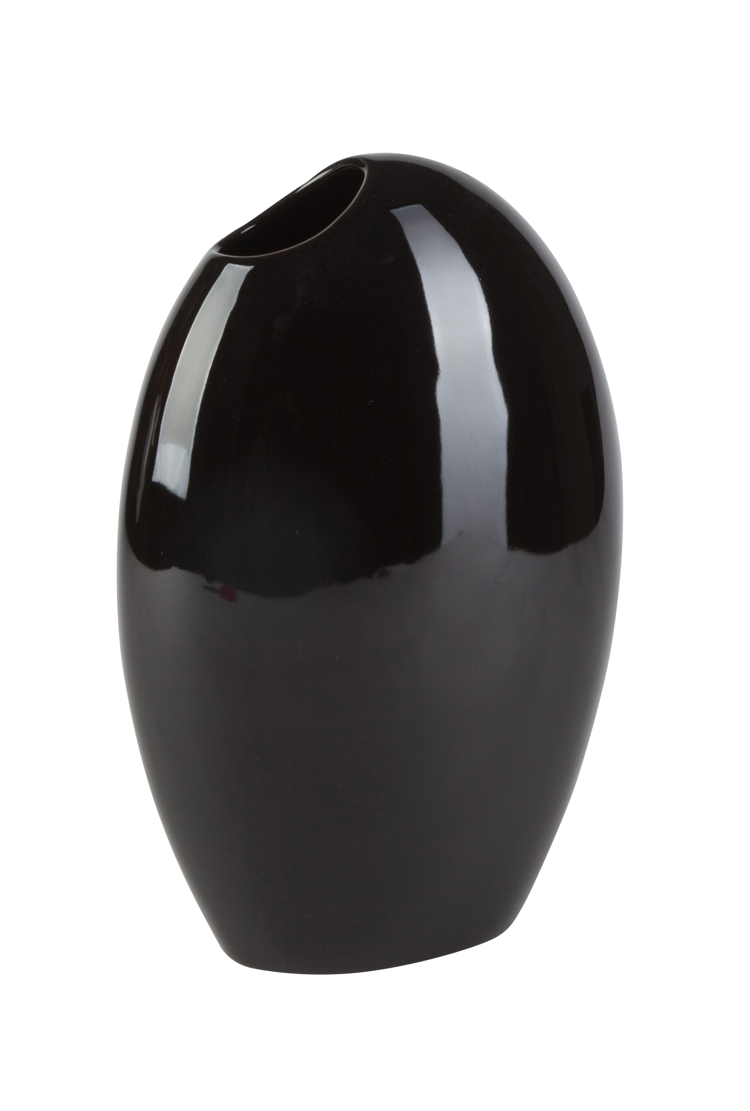 by inspire Váza 'Egg ' (18,5x11x27,5cm), černá