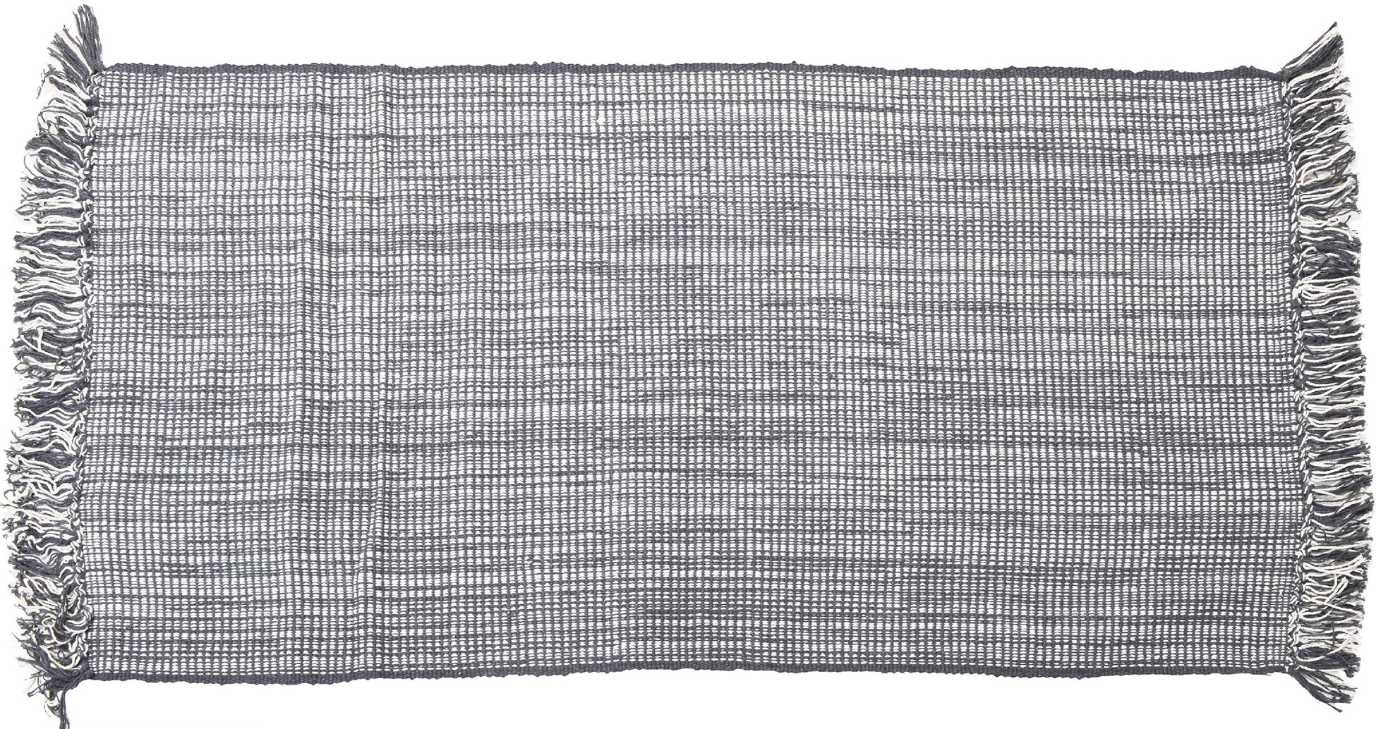 H&L Bavlněný kobereček 70x140cm, modrý