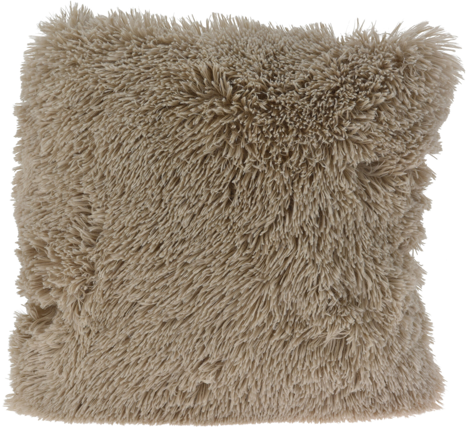 H&L Dekorativní polštář Hairy 45x45cm, béžová