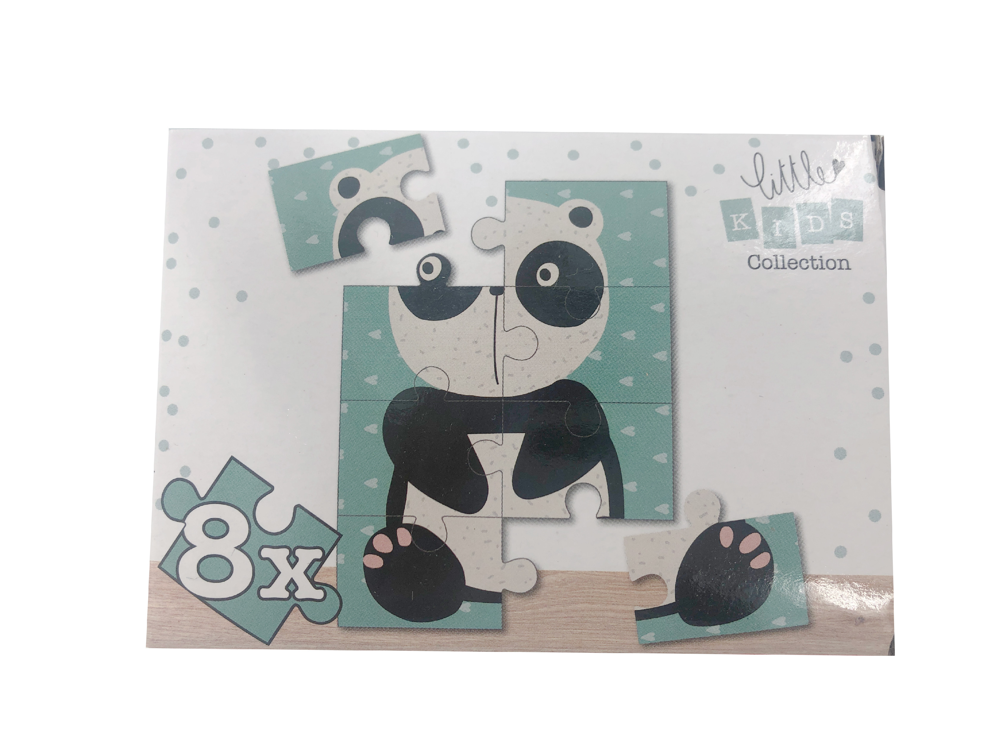 H&L Dětské puzzle Mini 8ks, panda
