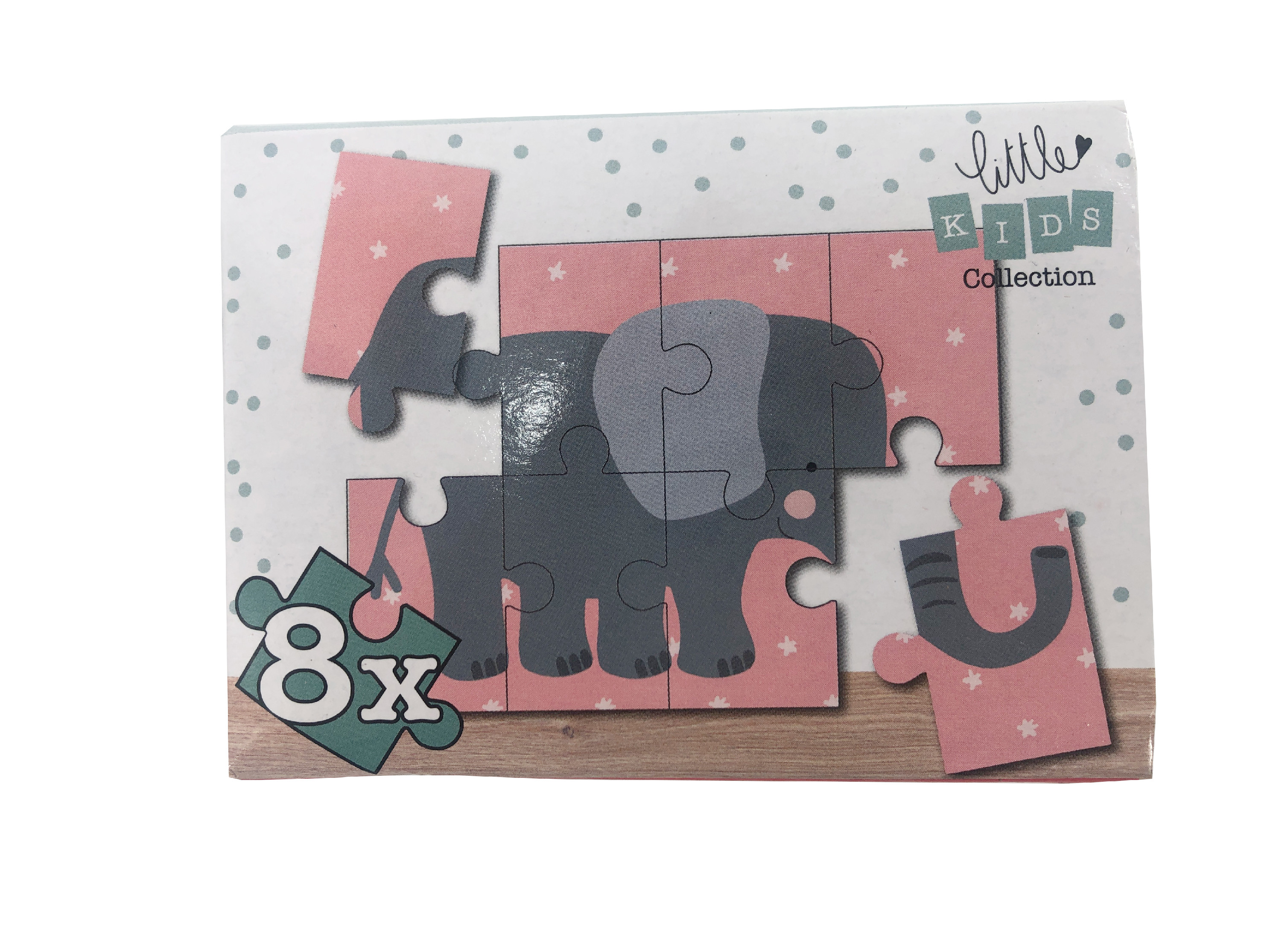 H&L Dětské puzzle Mini 8ks, slon