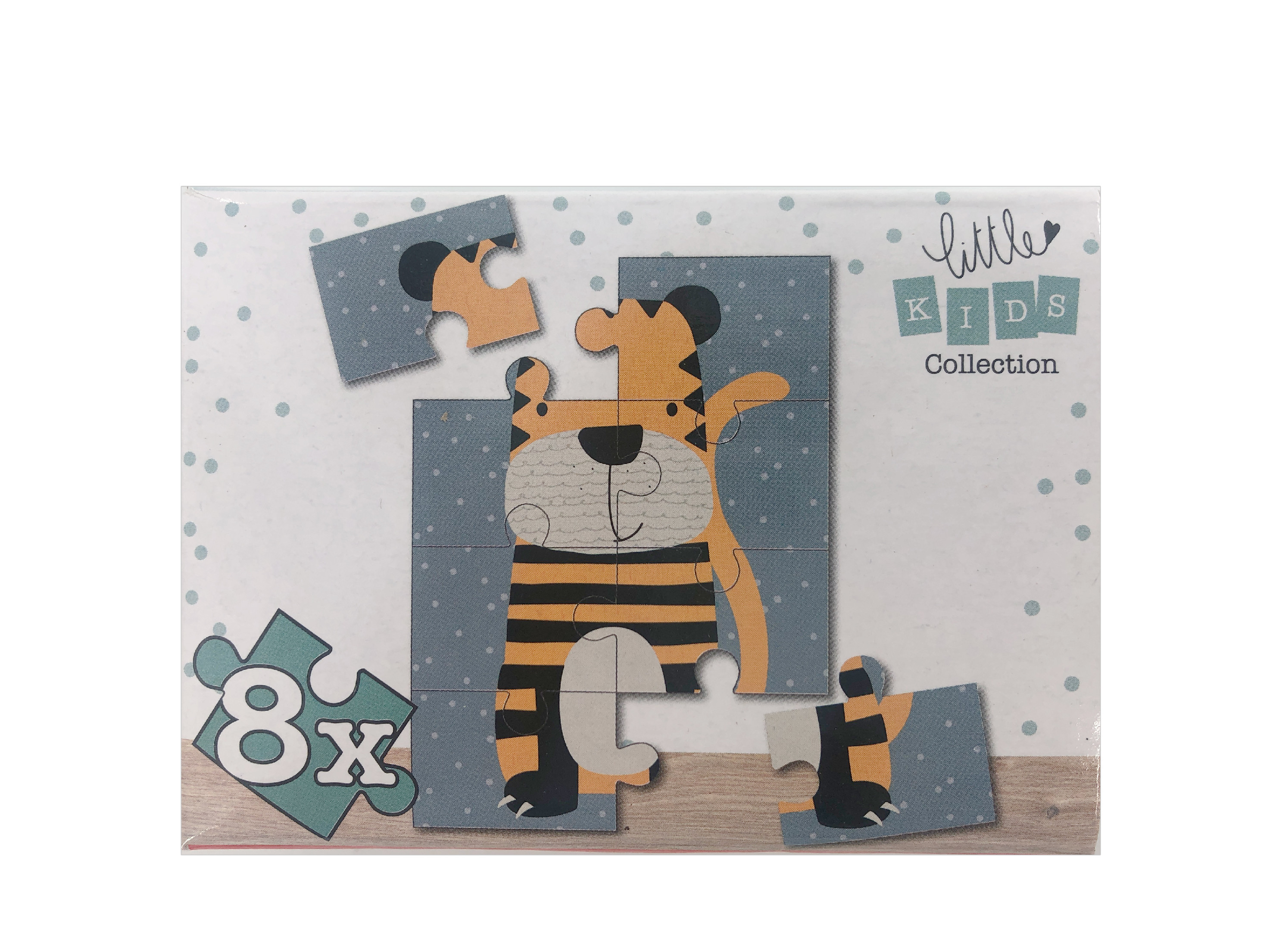 H&L Dětské puzzle Mini 8ks, tygr