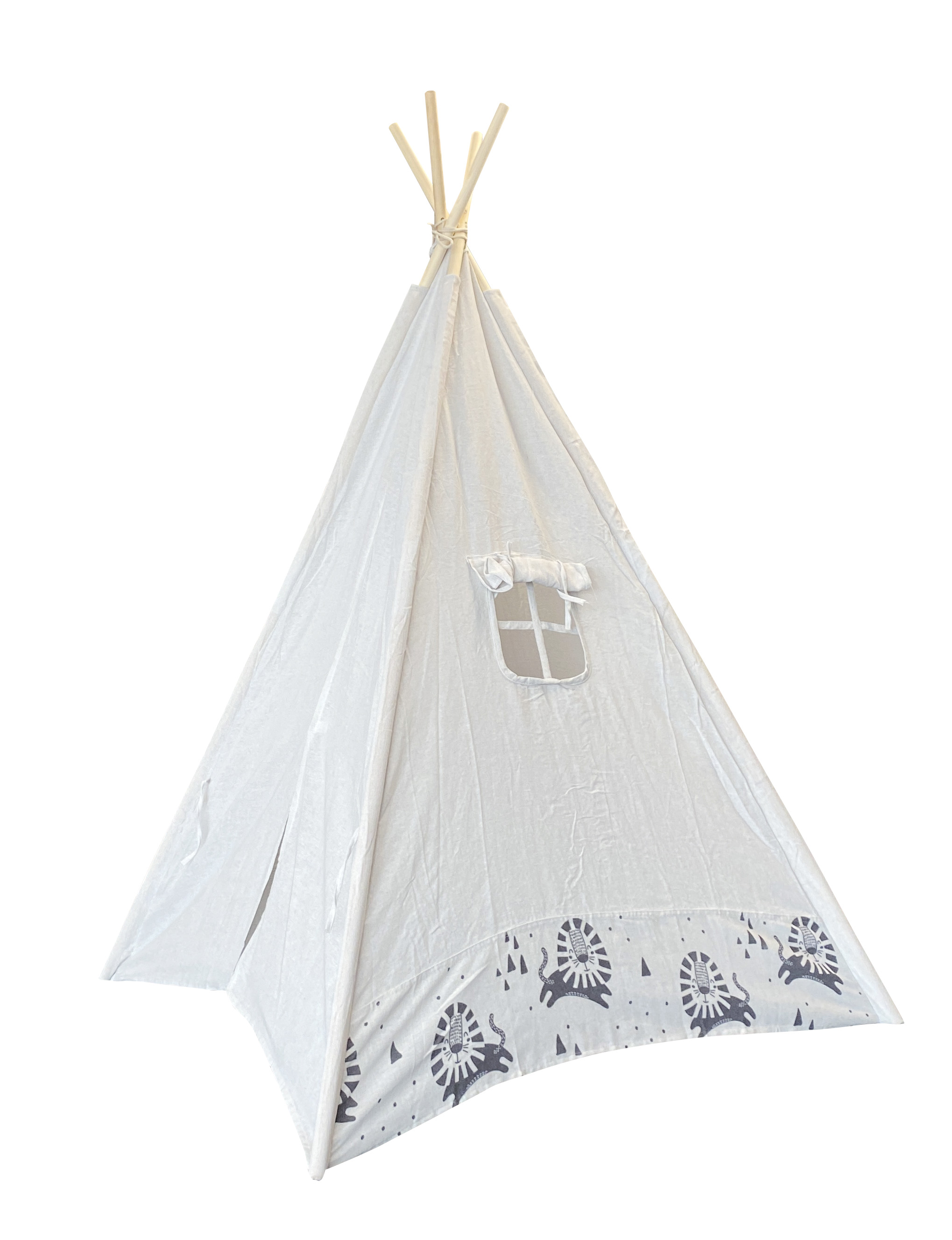 H&L Dětský stan Teepee, lev