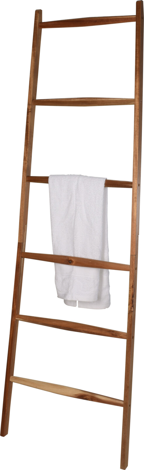 H&L Dřevěný odkládací žebřík - věšák,  (170 x 55cm, síla 1,5cm)