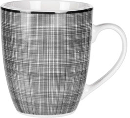 H&L Hrnek Jeans 350ml, černá