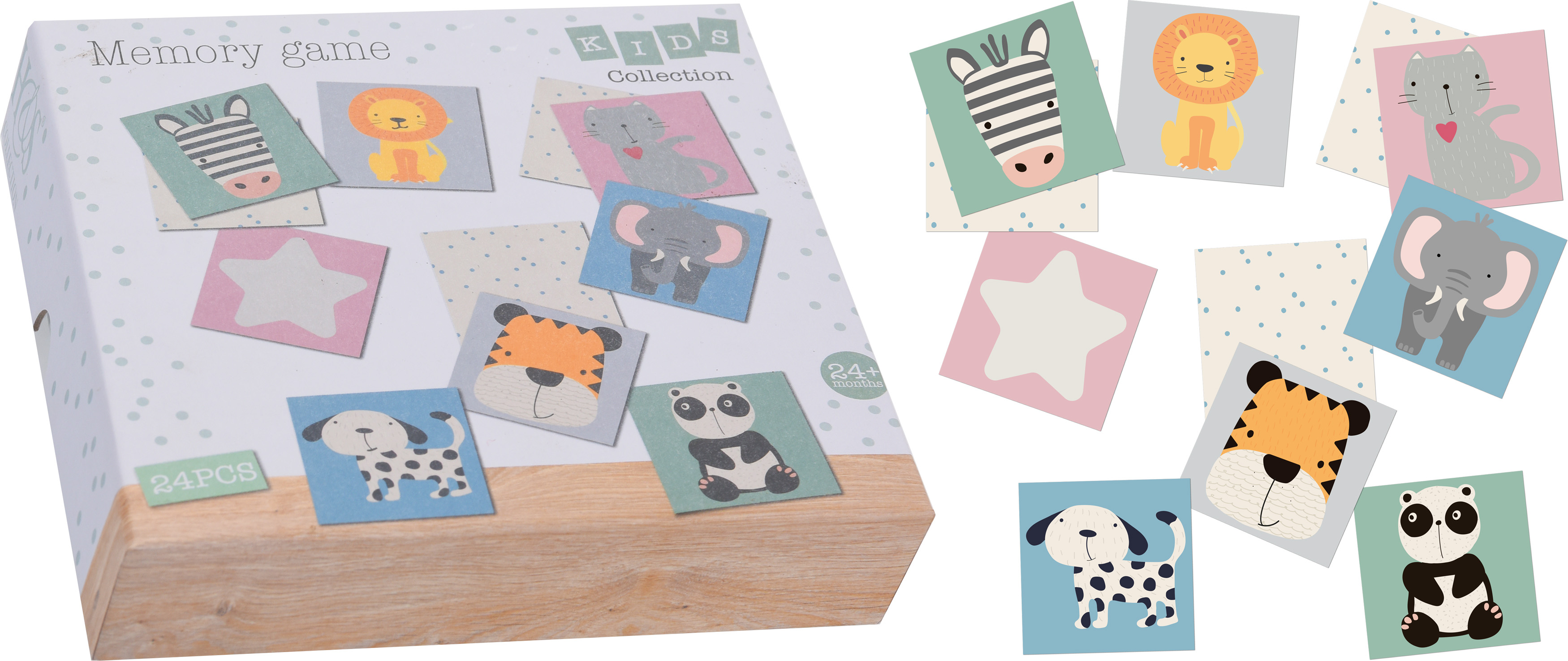 H&L Pexeso Animals 24ks