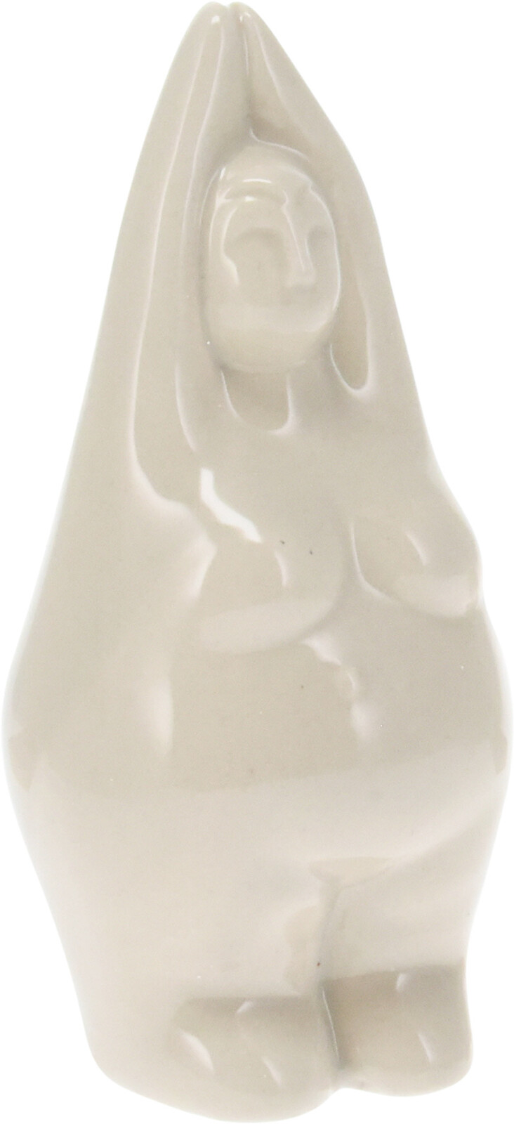 H&L Soška JÓGA, 9cm, béžová