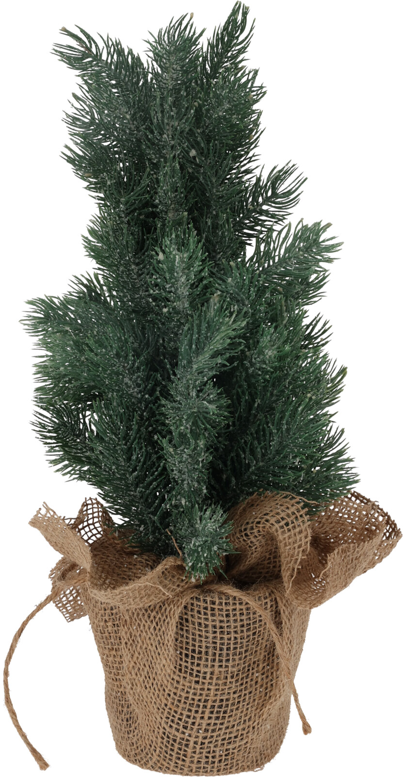 H&L Umělý vánoční stromek Borovice v květináči 20x20x45cm, ledové větvïčky