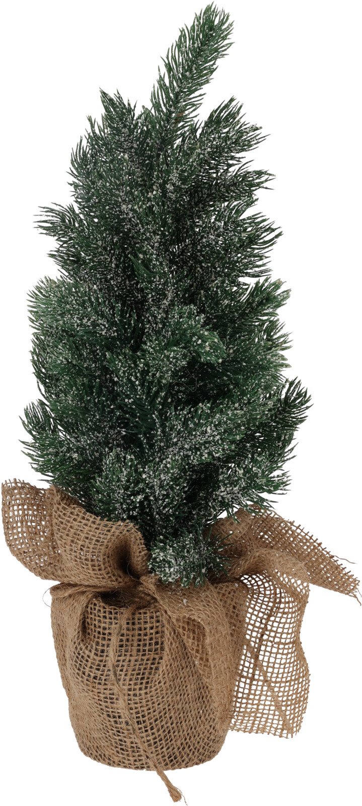 H&L Umělý vánoční stromek Borovice v květináči 20x20x45cm, zasněžené větvïčky