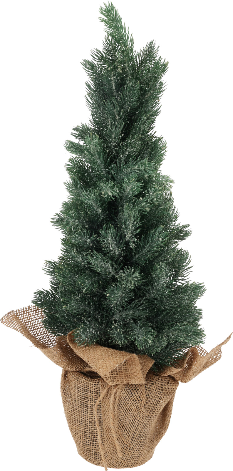 H&L Umělý vánoční stromek Borovice v květináči 25x25x65cm, ledové větvïčky