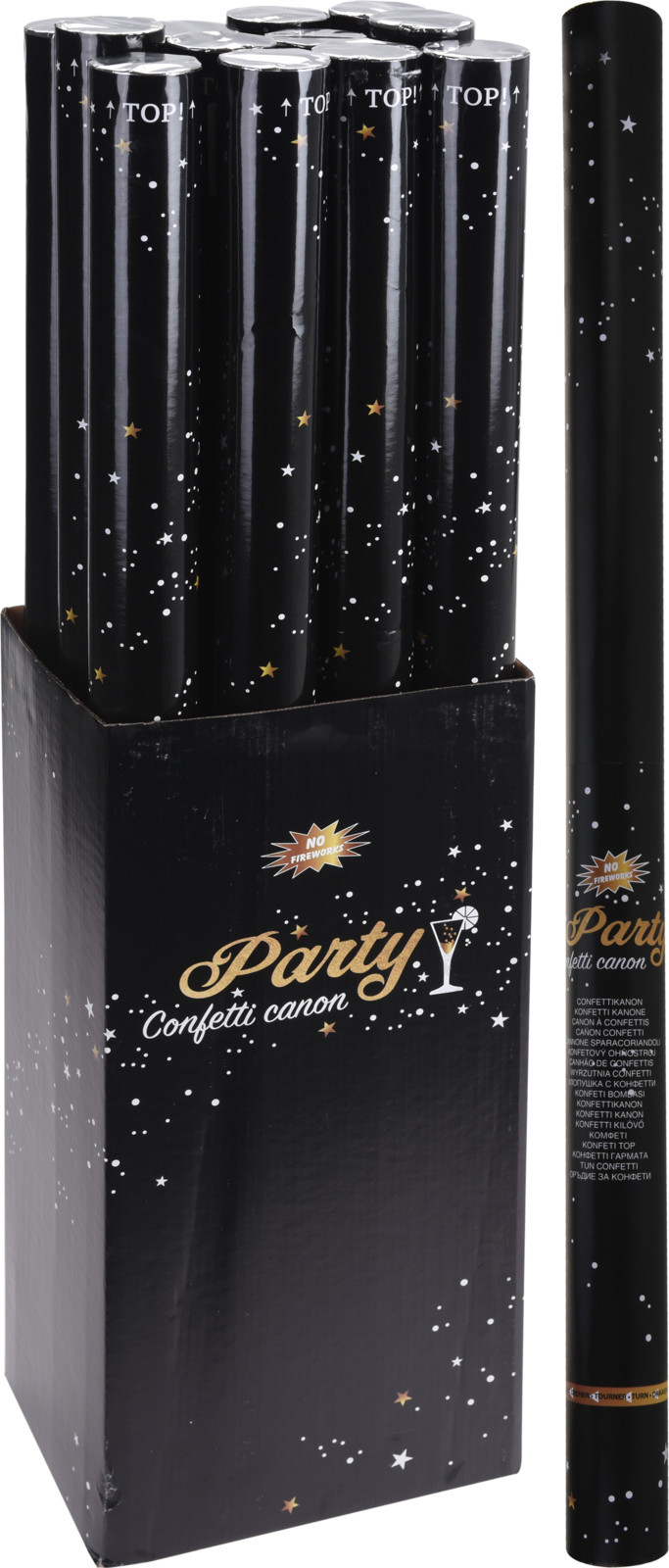 H&L Vystřelovací párty konfety New Years design