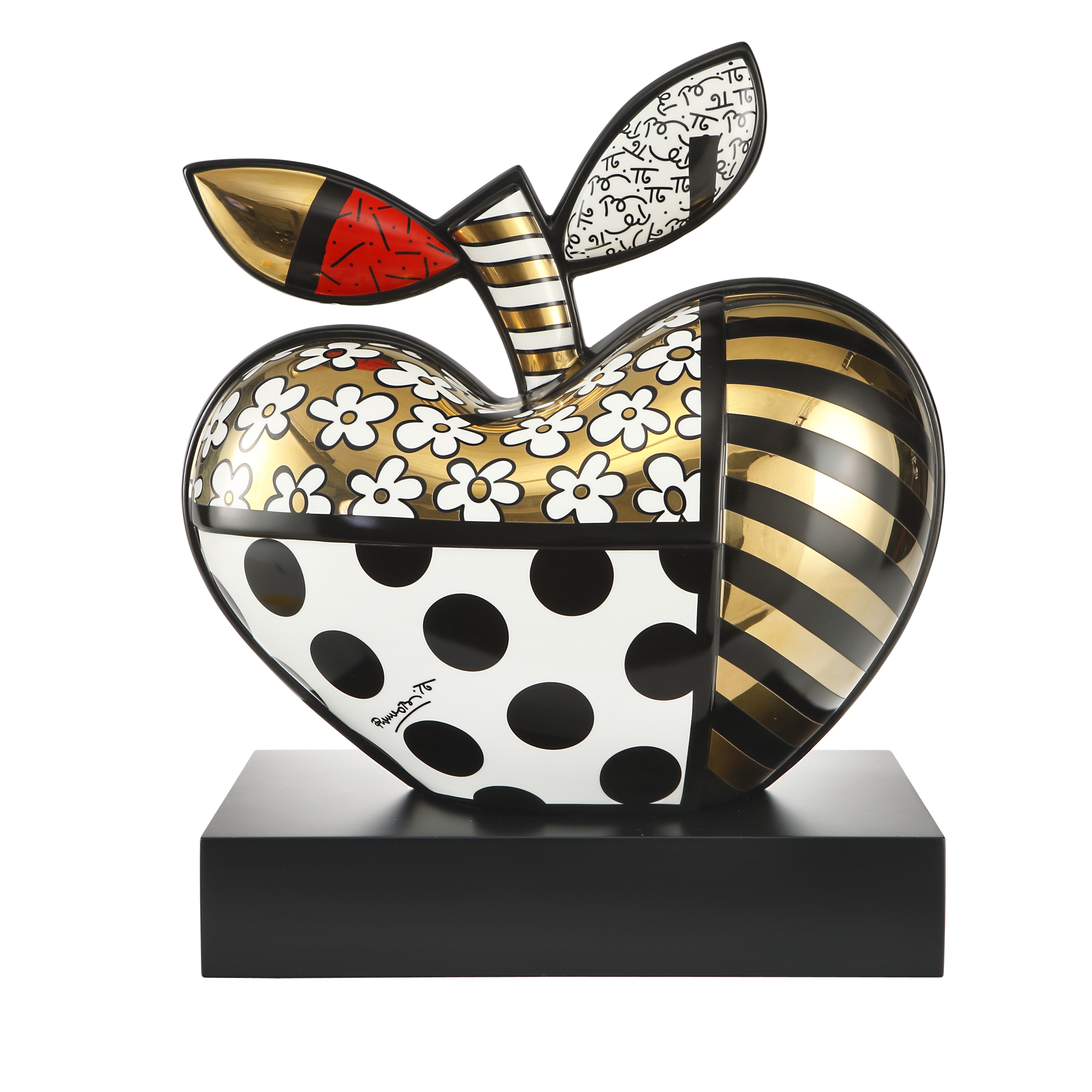 Goebel Romero Britto Golden Big Apple Socha