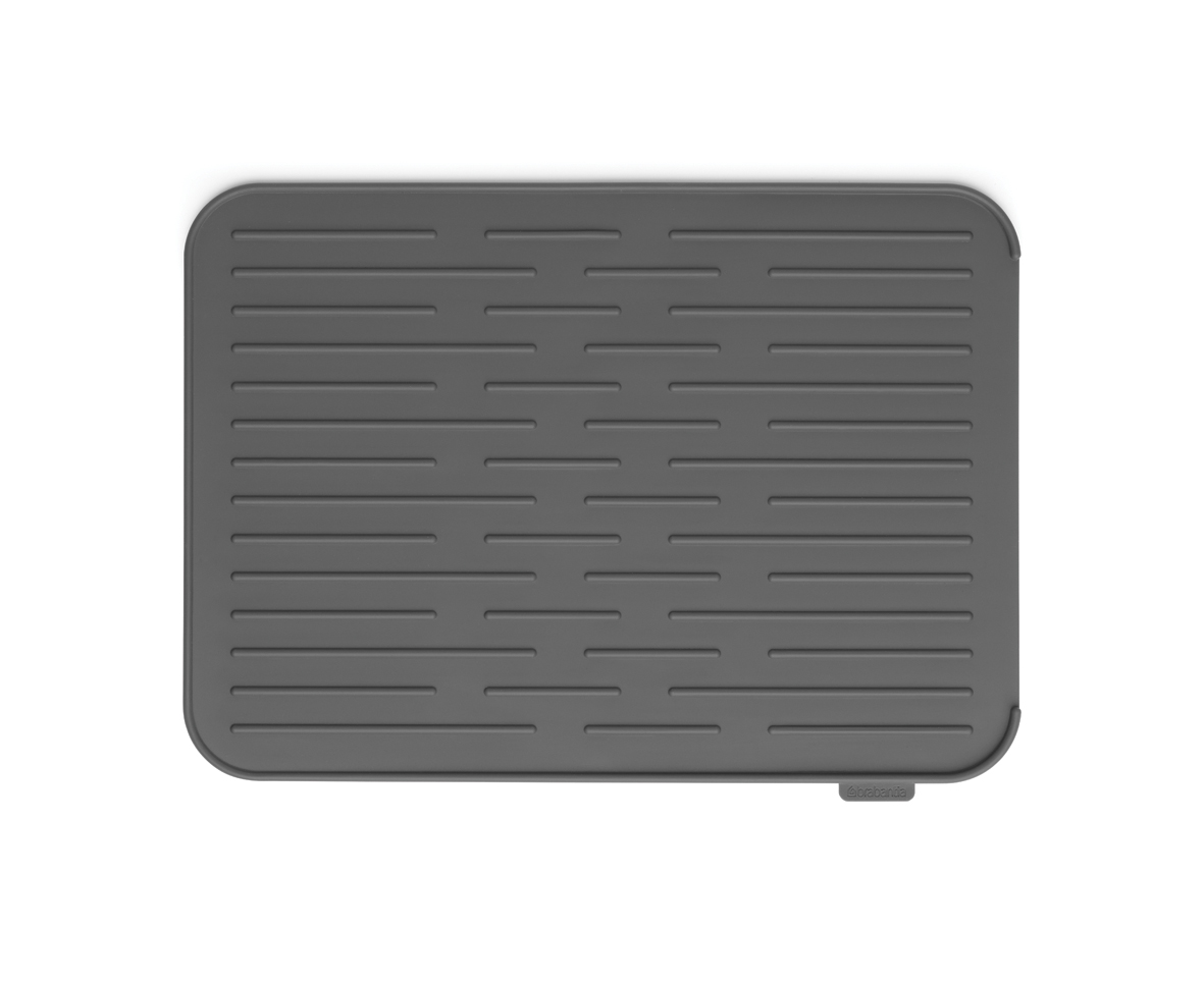 Brabantia Silikonový odkapávač na nádobí, tmavě šedá