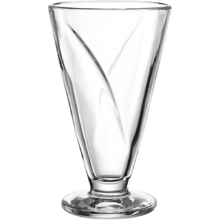 Leonardo Skleněný pohár na zmrzlinu CONO 360 ml, sada 4 ks