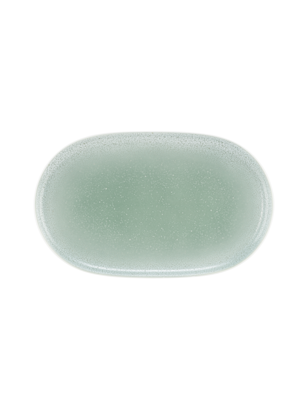 Oválný podnos 33 x 20 cm Sento Home Aura mint, Seltmann Weiden