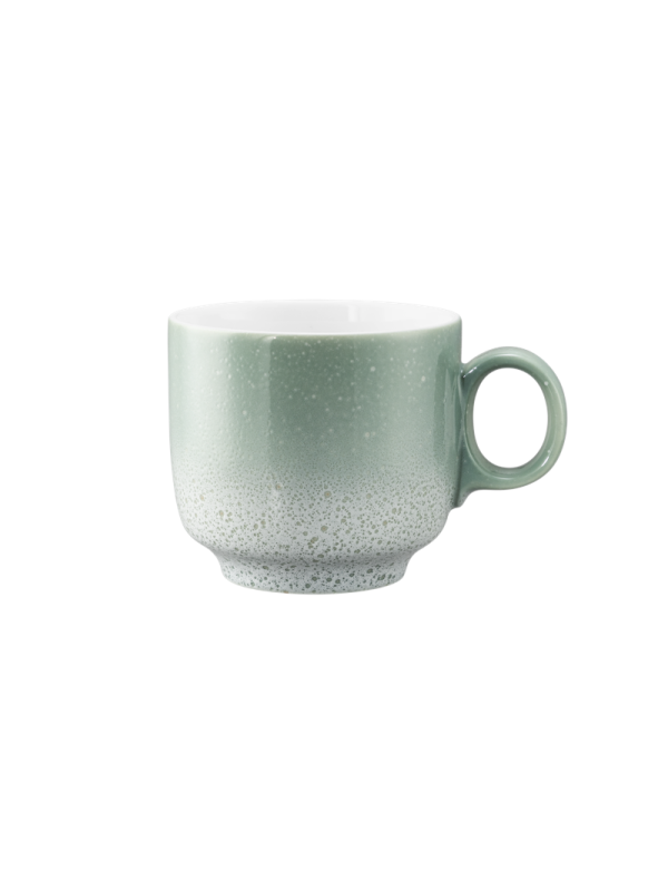 Cappuccino šálek 0,30 ltr Sento Home Aura mint s ouškem, Seltmann Weiden