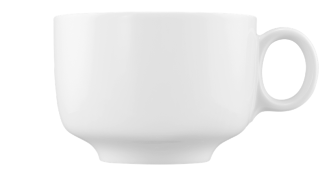 Čajový šálek 0,35 ltr  Sento Home white s ouškem, Seltmann Weiden