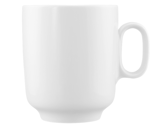 Hrnek 0,4 ltr  Sento Home white s ouškem, Seltmann Weiden
