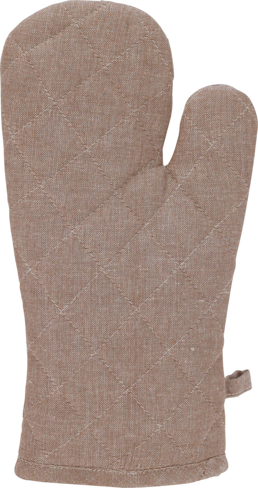 H&L Kuchyňská chňapka melanž hnědá (32x16 cm)