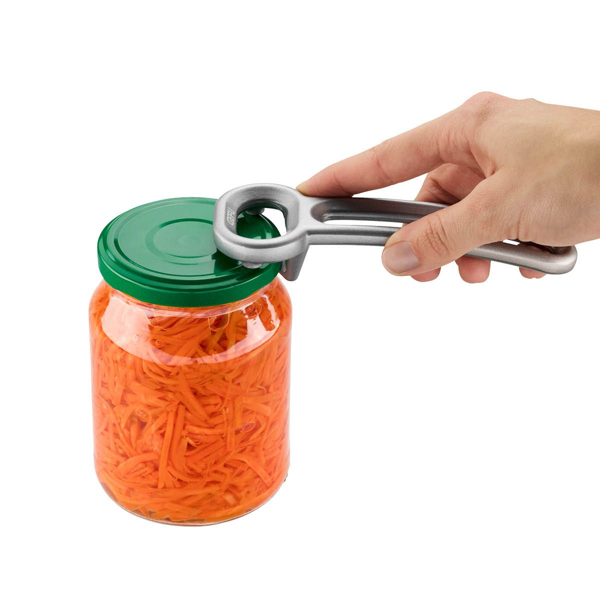 Otvírák na sklenice VACIO, Gefu