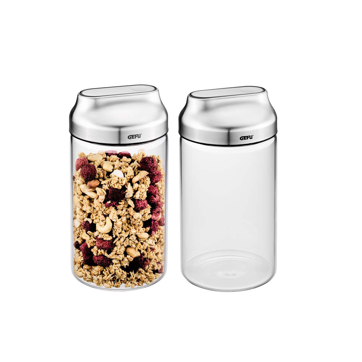 Nádoby na potraviny KIPPO, 1.000 ml, 2 ks, Gefu