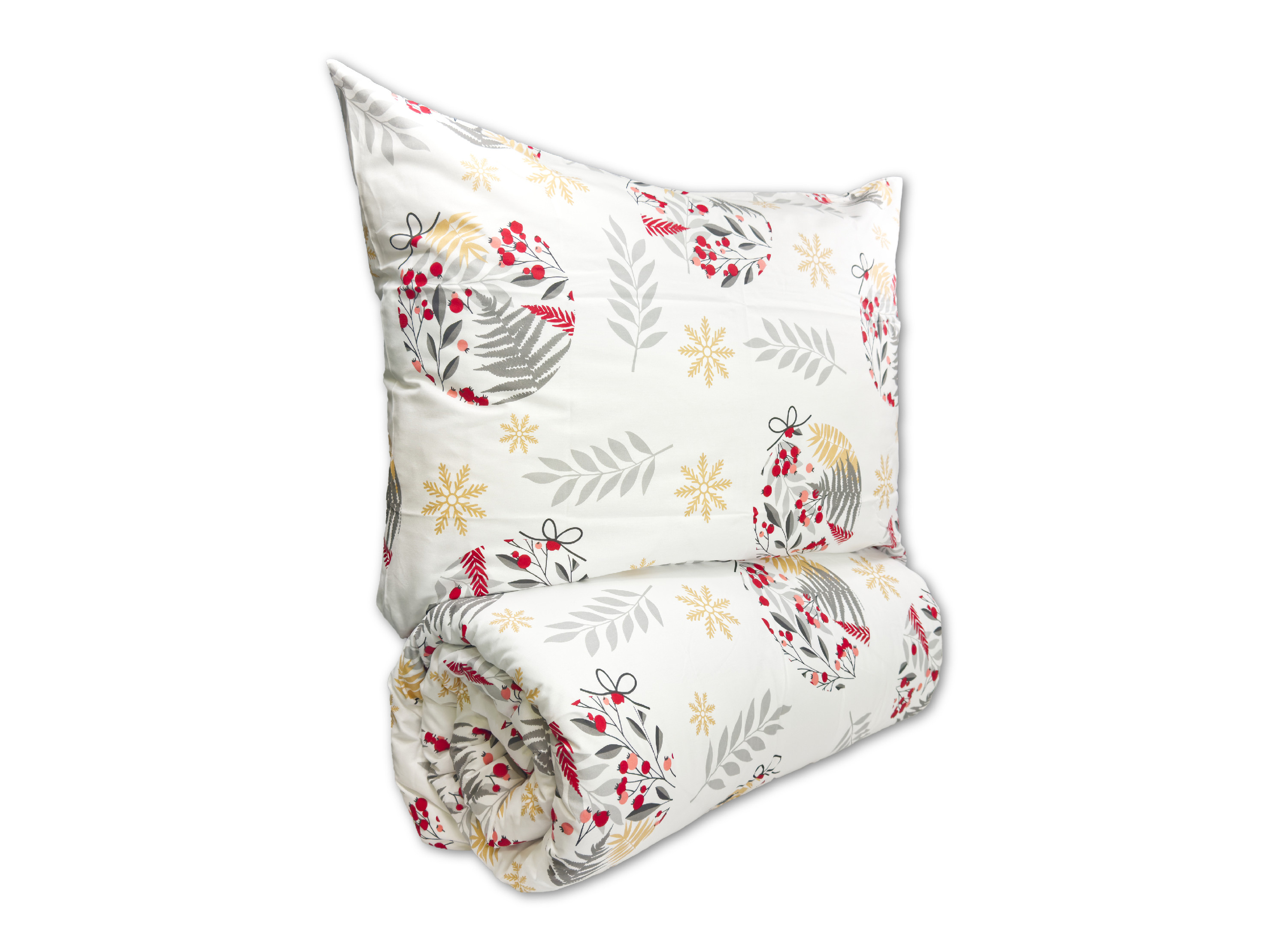 Vánoční prodloužené povlečení bavlna 140x220, 70x90cm Stella