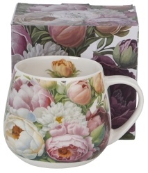 DUO Porcelain Porcelánový hrnek Peonies