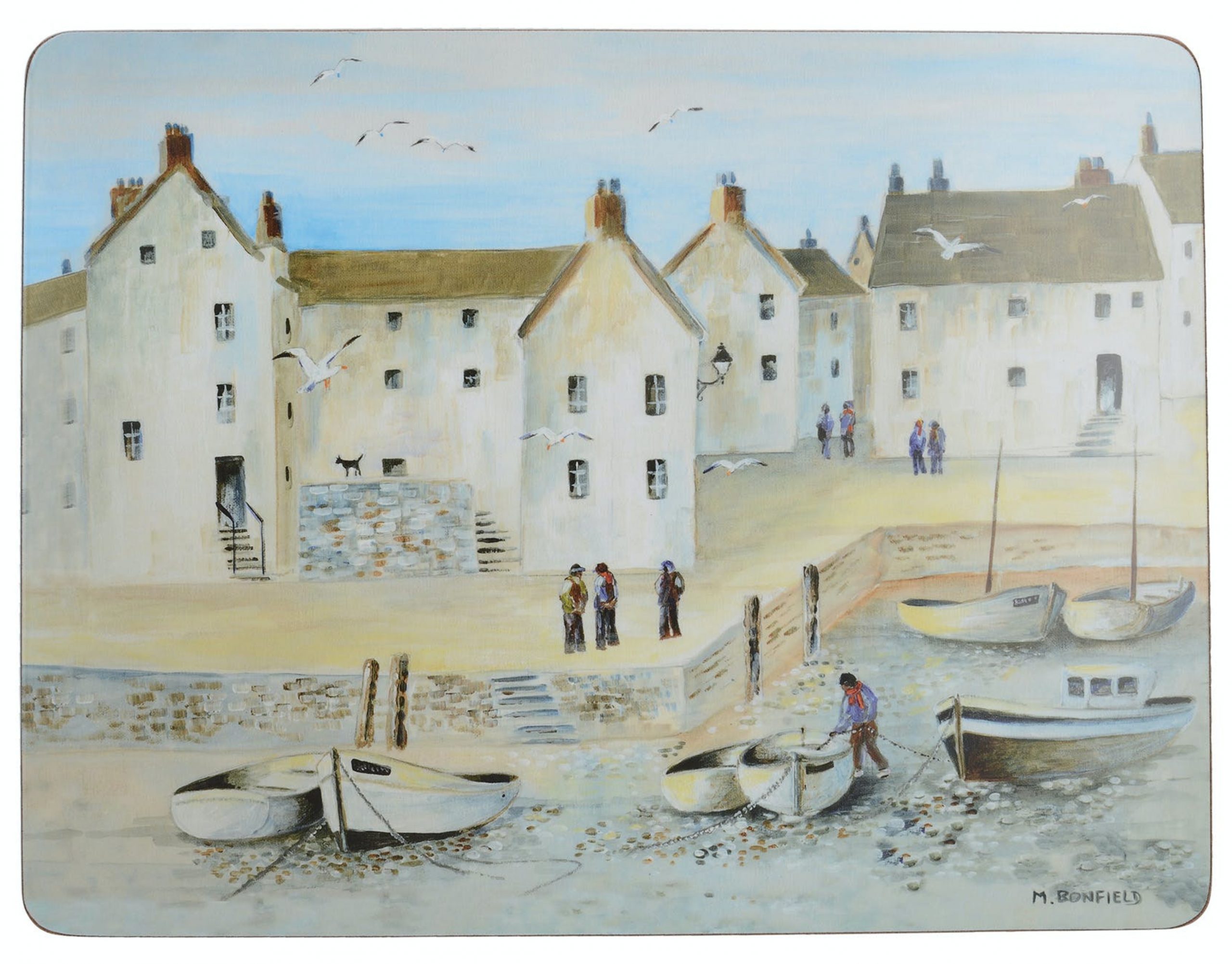 Kitchen Craft Korkové prostírání Cornish Harbour malé