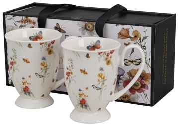 DUO Porcelain Sada dvou porcelánových hrnků Grace