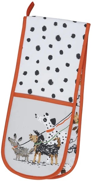 Ulster Weavers Kuchyňská dvojitá rukavice Dog Days