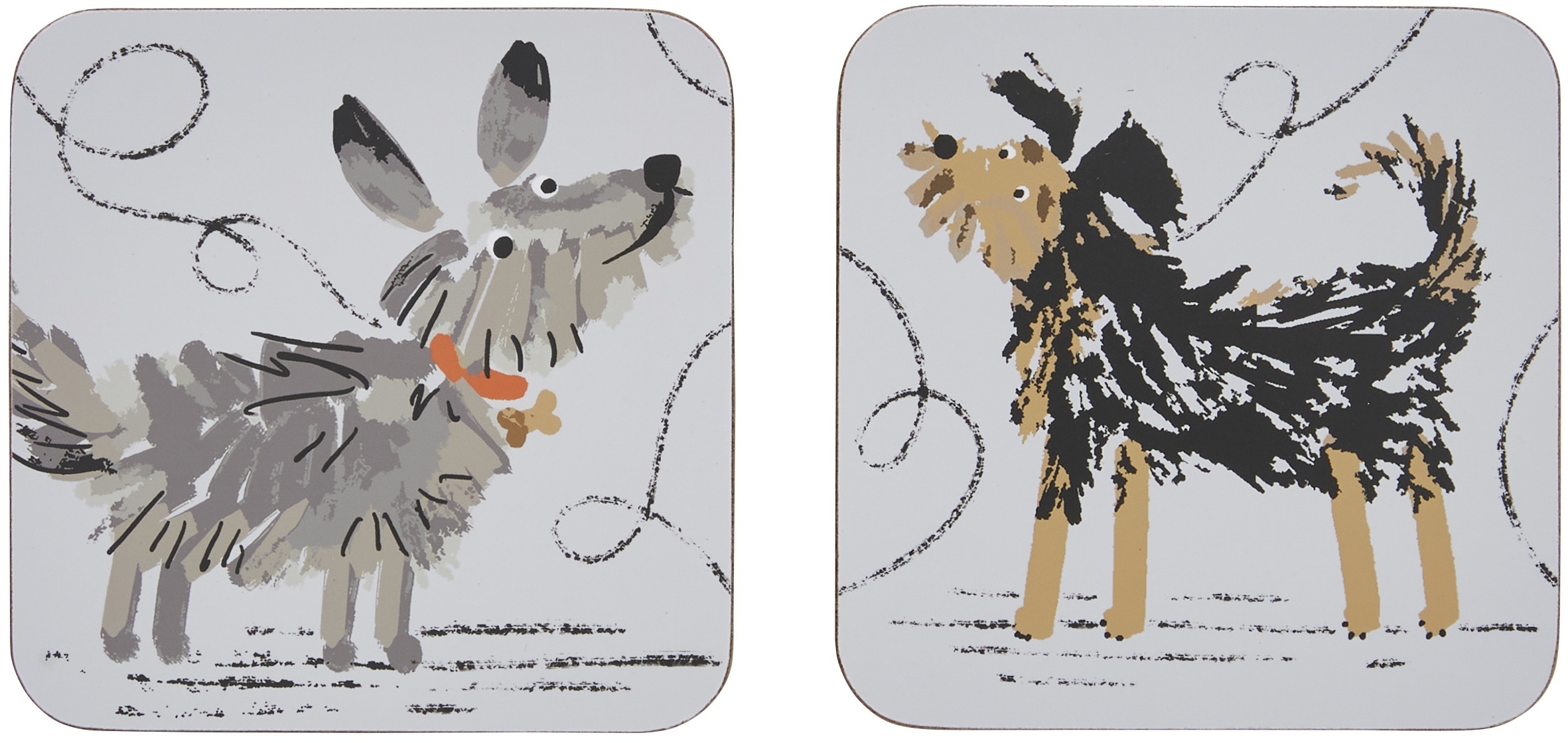 Ulster Weavers Korkové podložky Dog Days