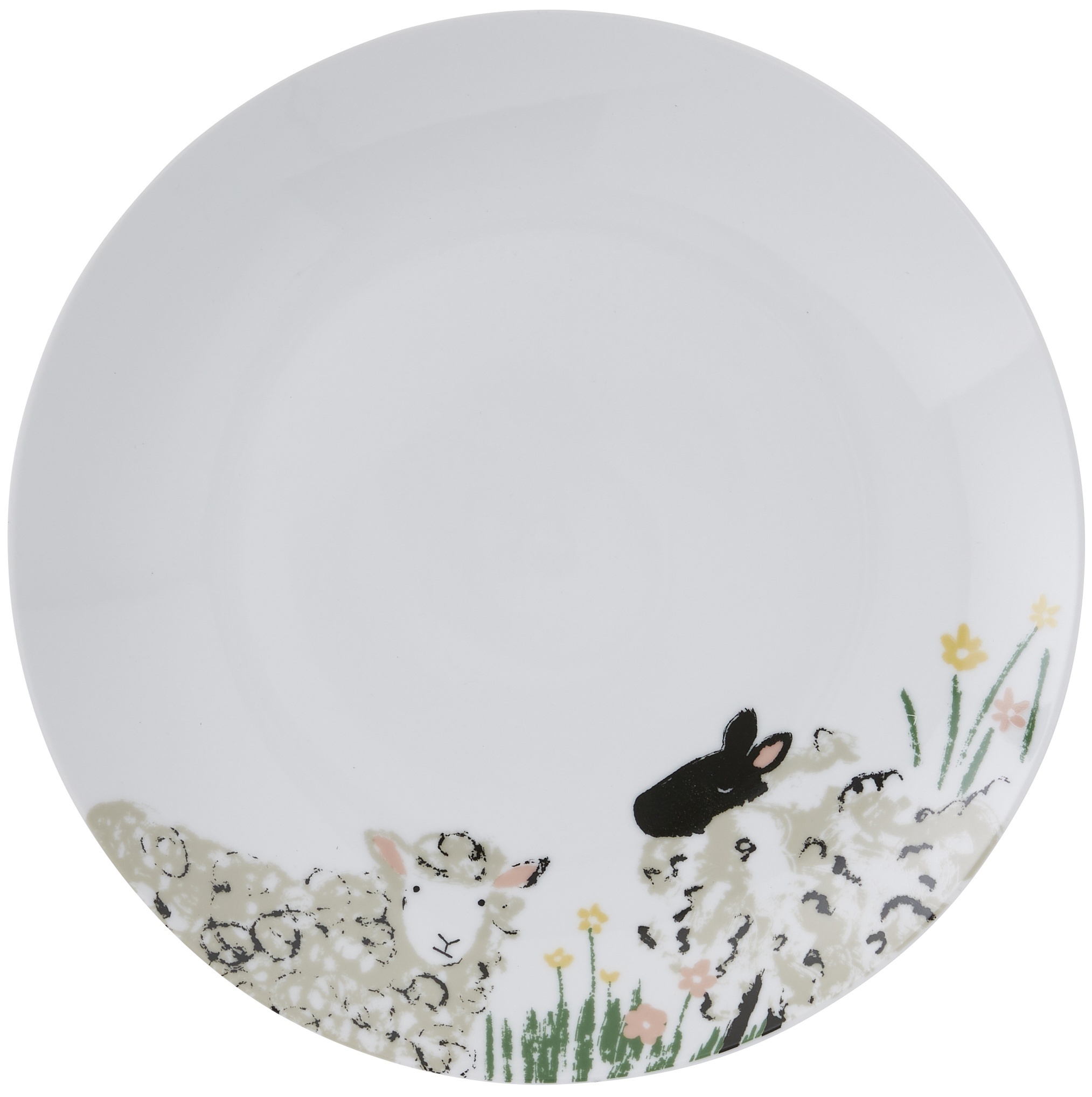 Ulster Weavers Porcelánový jídelní talíř Woolly Sheep