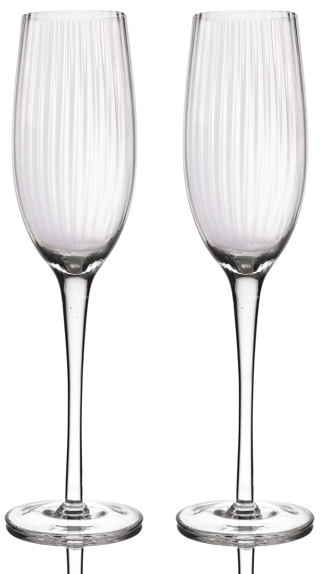 Kitchen Craft Skleničky na sekt Ridged