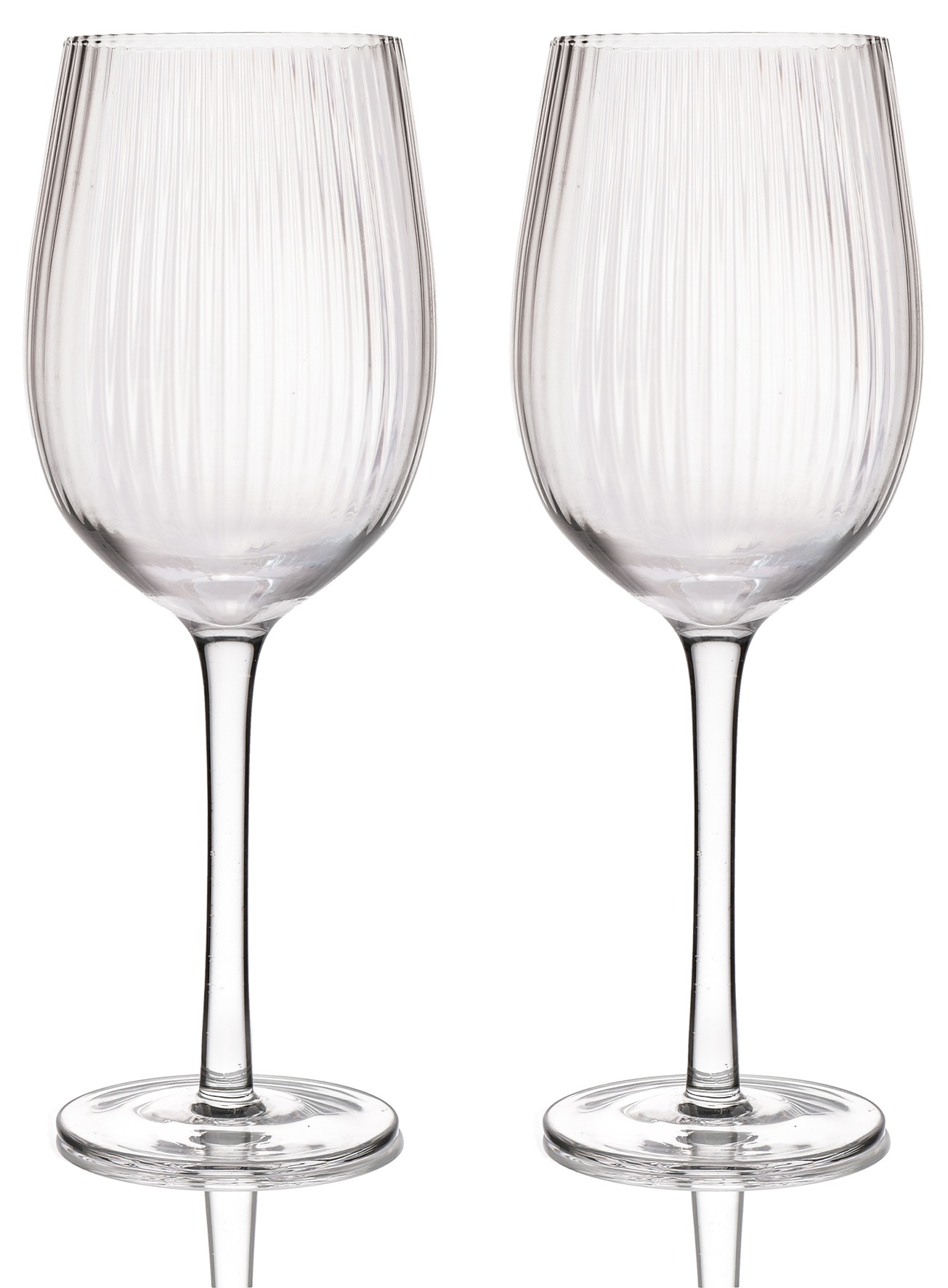 Kitchen Craft Skleničky na víno Ridged